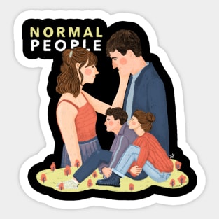 Normal People Sticker